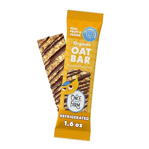 Once Upon a Farm Organic Banana Chocolate Refrigerated Oat Kids' Bar,1.6oz