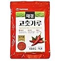 NONGSHIM TAEKYUNG Korean Chili Powder, Gochugaru Chili Flakes. Kimchi Powder (Flake, 1lb) - 100% Red Pepper Flakes for Korean & Asian Food. MSG Free.