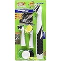 Sonic Scrubber - Super Electric Cleaning Brush | 3 Heads & 4 Multi-Firm Pads to Scrub, Polish & Clean Tile, Grout, Kitchen, Bathroom & More |