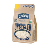 Lundberg Upcycled Organic Jasmine White Rice - Light & Fluffy, Gluten Free, Resealable 2lb Bag (Pack of 1)