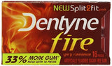 Dentyne Fire Cinnamon - Split2Fit Pack(Pack of 6)