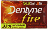 Dentyne Fire Cinnamon - Split2Fit Pack(Pack of 6)