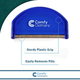 Comfy Clothiers Cashmere & Wool Comb for Sweater Care - Fabric De-Pilling Shaver & Defuzzer Tool - Precision Sweater Fuzz Remover, Cashmere Bobble