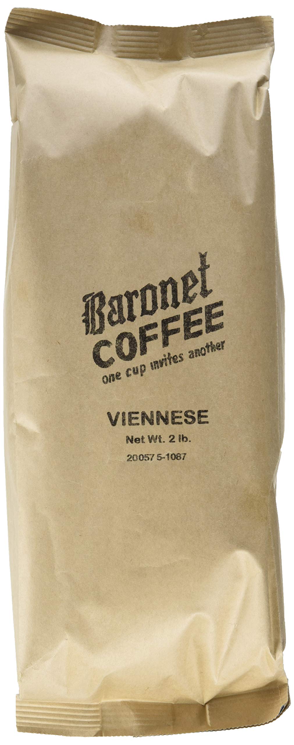 Baronet Coffee Viennese - 2 Pack of 2lb. Whole Bean Coffee - 100% Arabica Beans - Fresh & Slow Roasted to Perfection - Rich, Traditional Flavor