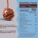 Nutic Gourmet Milk Chocolate Covered Espresso Beans - 1LB, Roasted Coffee Beans Covered in Milk Chocolate - Bulk (Pack of 1)