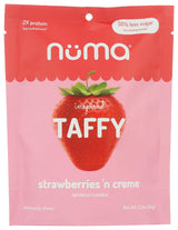 Numa, Taffy Strawberries Creme, 3.3 Ounce
