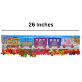 Haribo Holiday Train Assorted Gummy Bears & Candy, Holiday Candy Gift, Stocking Stuffer Gift, 8 Bags Included, 32 Ounces
