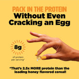 Protein and Gluten-Free Breakfast Cereal by Three Wishes (1-Pack) - High Protein and Low Sugar Snack - Vegan, Kosher, Grain-Free and Dairy-Free