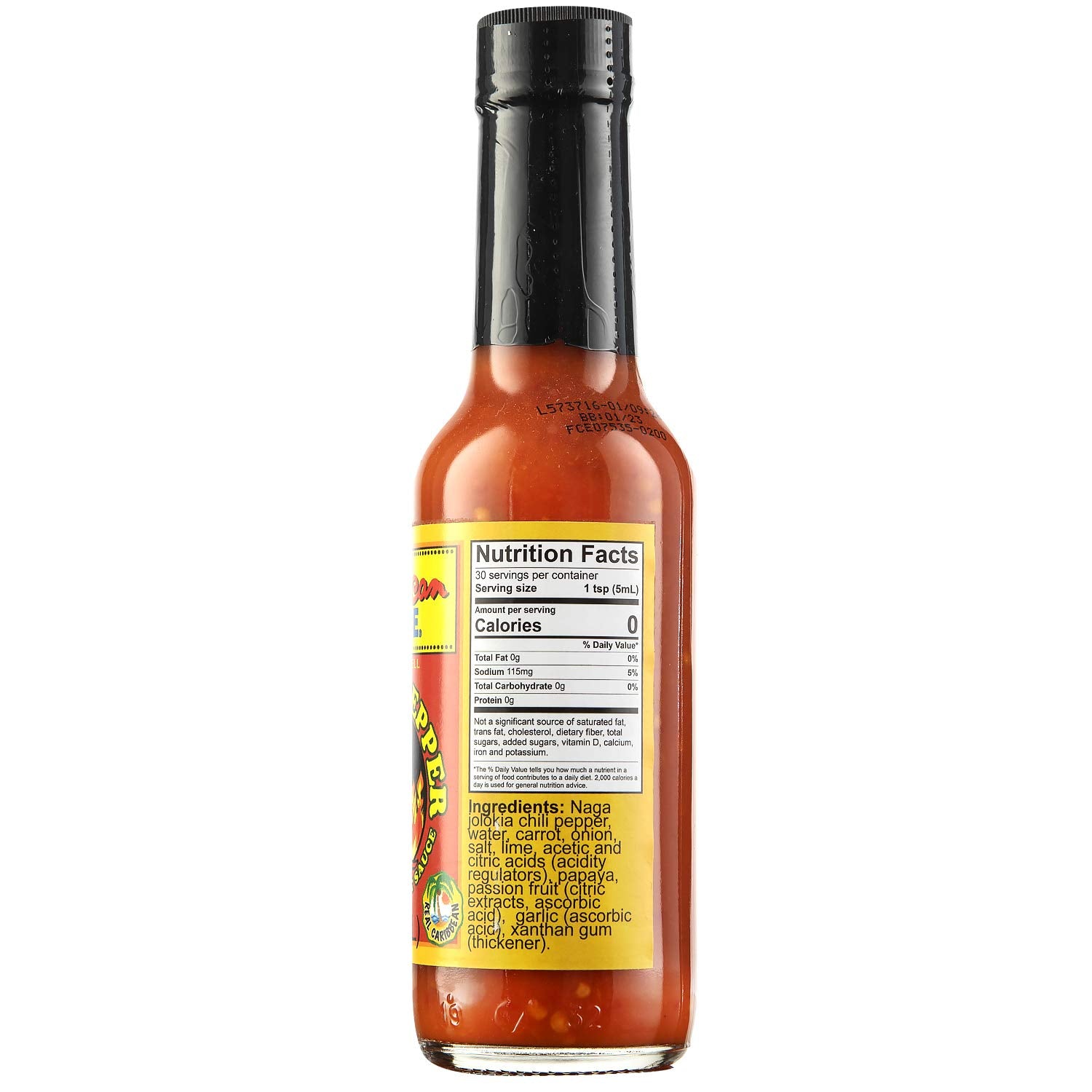 Jamaican Ghost Pepper Hot Sauce | 5 Oz