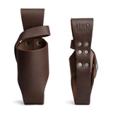 Hide & Drink, Set of 2 Hot Sauce Holsters 5oz & 2oz Bottle Belt Sheath, Compatible with Tobasco Cholulah Sriracha Hot Sauce, Bottle Holder, Full Grain