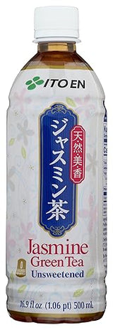 Ito En, Tea Green Jasmine Unsweetened, 16.9 Fl Oz