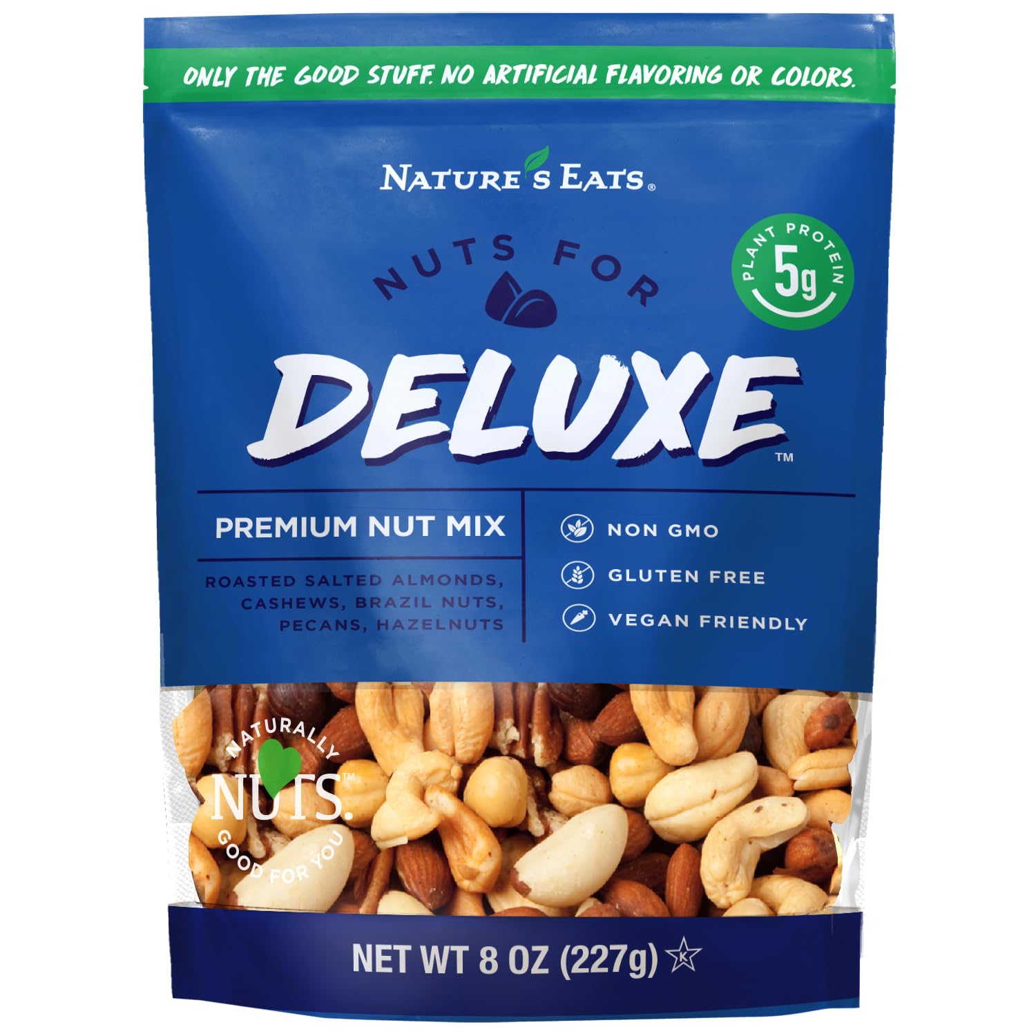 Nature's Eats Nuts for Deluxe 8oz