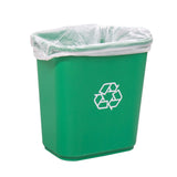 2.6 Gallon (10 Liter) Clear Small Trash Bags (440 Bags) 2 Gallon Bathroom Garbage Bags Plastic Wastebasket Can Liners for Home and Office Bins, 440