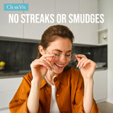 ClearVis Pre-Moistened Lens Wipes - ClearVis 400 Individually Wrapped Wipes, Streak-Free Cleaning for Eyeglasses, Phones, Cameras, Binoculars