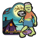 The Original Bag of Poo®, Zombie Poo (Watermelon Flavor Cotton Candy) Novelty Poop Gag Gift. Free sticker inside.