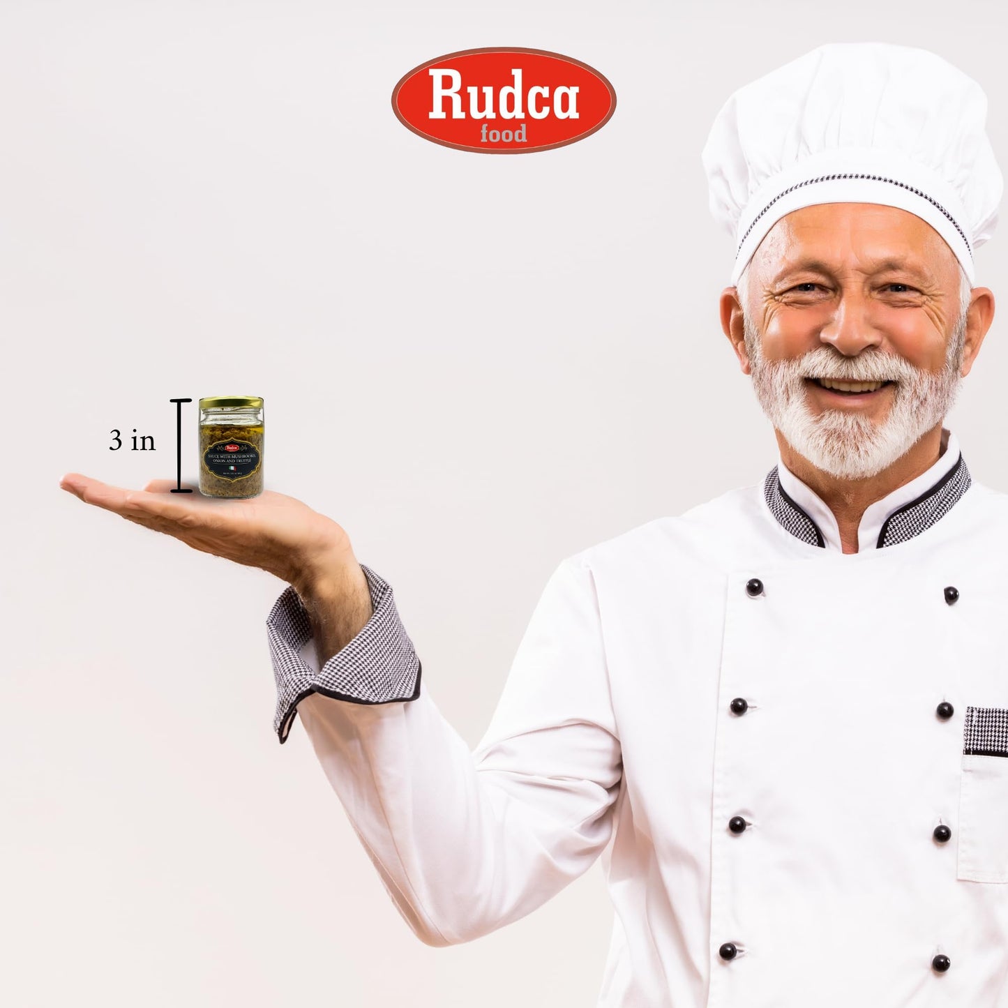 Rudca Food Italian Gourmet Truffle Sauces & Spreads - 100% Natural Truffle Condiment for Pasta, Risotto, Meats & Bruschetta - Authentic Italian Taste