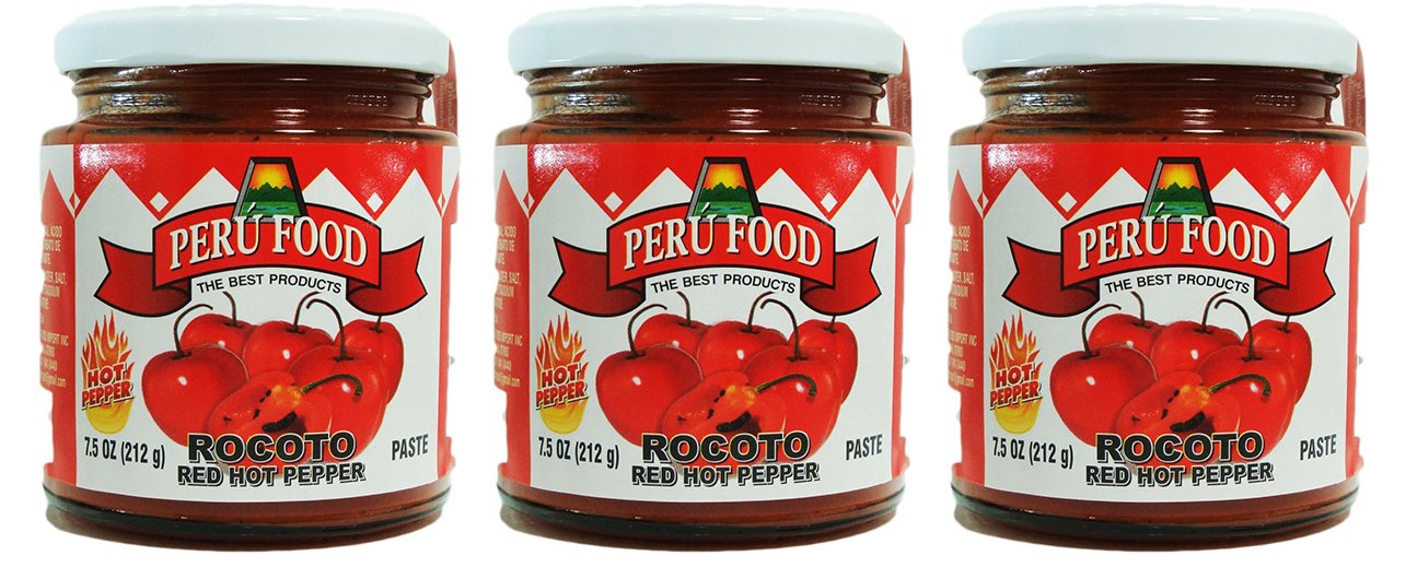 Peru Food Rocoto Red Pepper 7.5 Oz. (3-Pack)