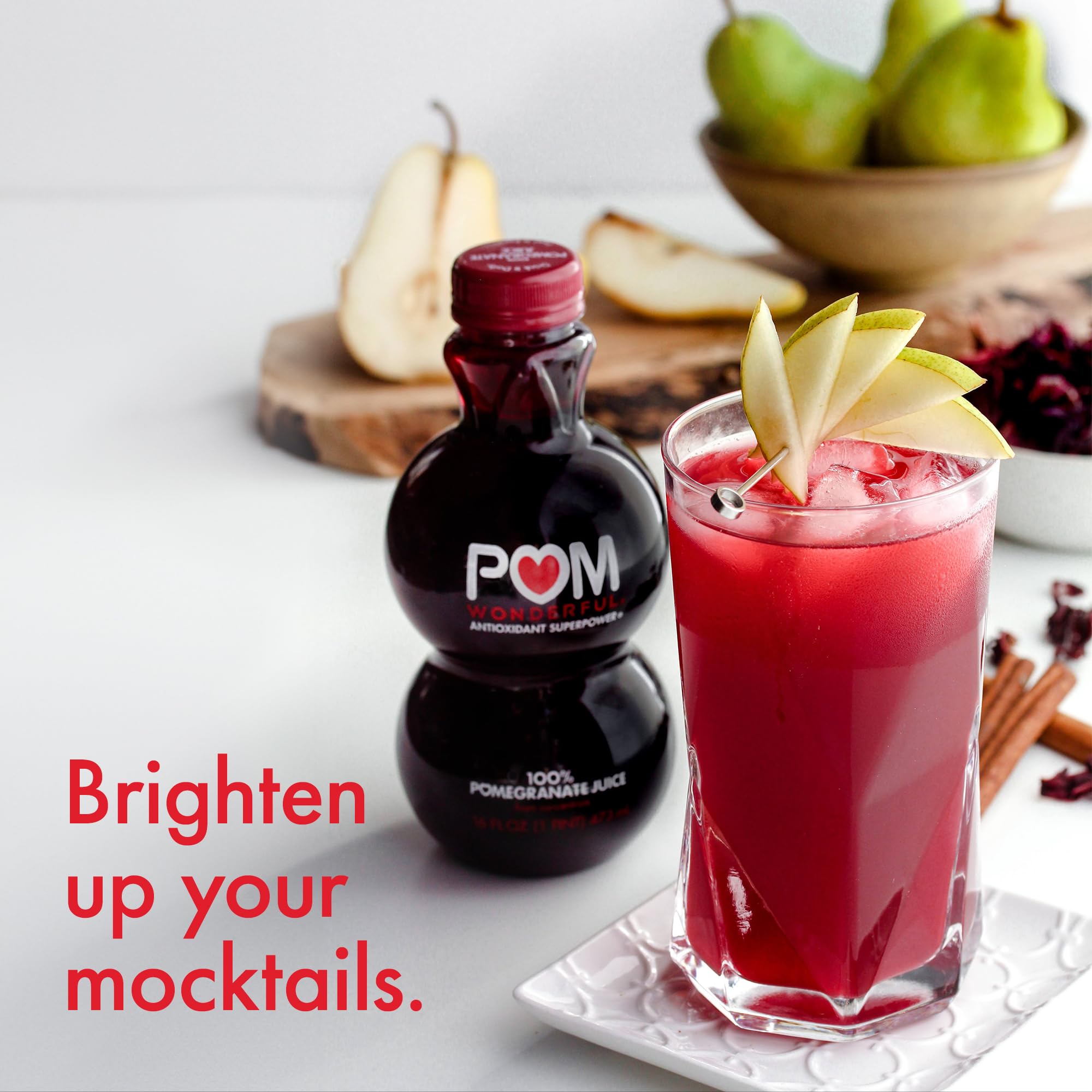 POM Wonderful 100% Pomegranate Juice, 16 Ounce Bottle