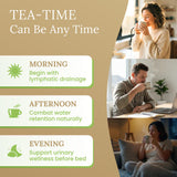Palm Beach Herbs Cleavers Tea - Cleavers Herb for Lymphatic, Urinary and Wellness Support - Caffeine Free - Sugar Free - 30 Tea Bags