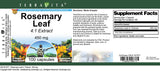 Rosemary Leaf 4:1 Extract - 450 mg (100 Capsules, ZIN: 521977)