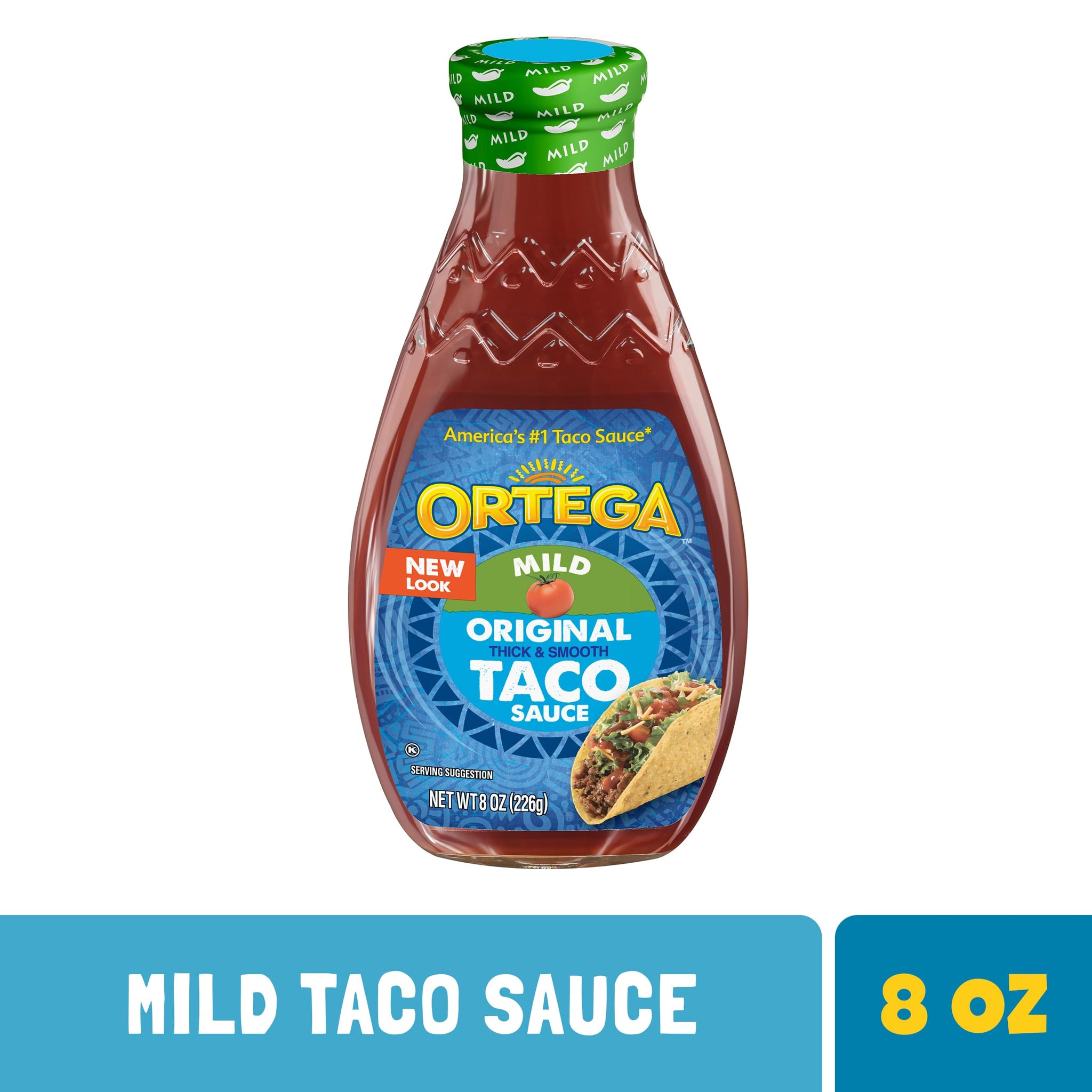 Ortega Original Taco Sauce, Mild, 8 Ounce
