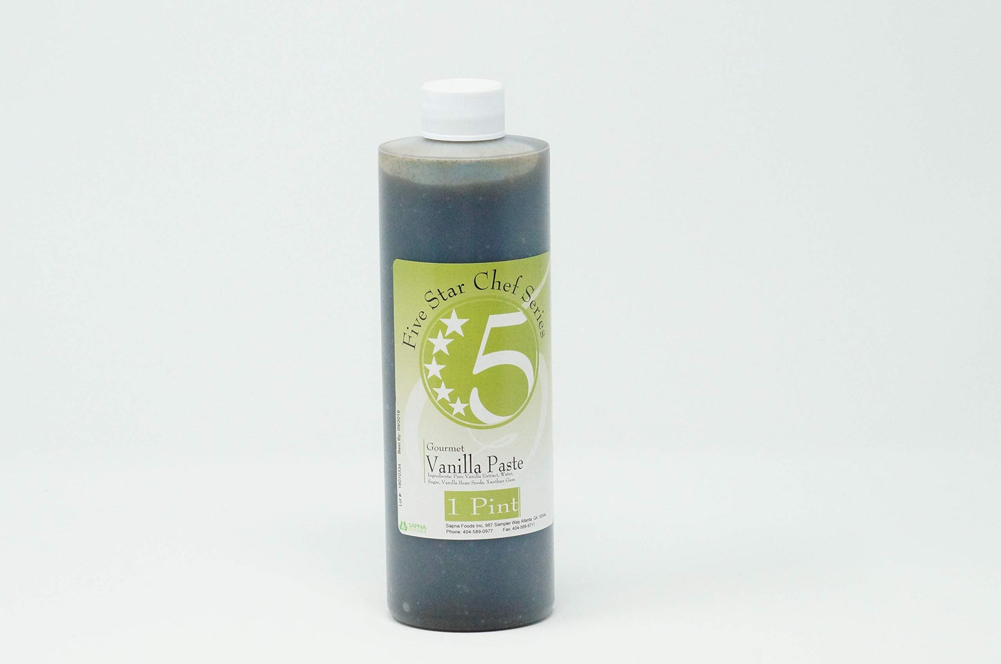 Five Star Chef Vanilla Paste, Vanilla, 16 fl. oz.
