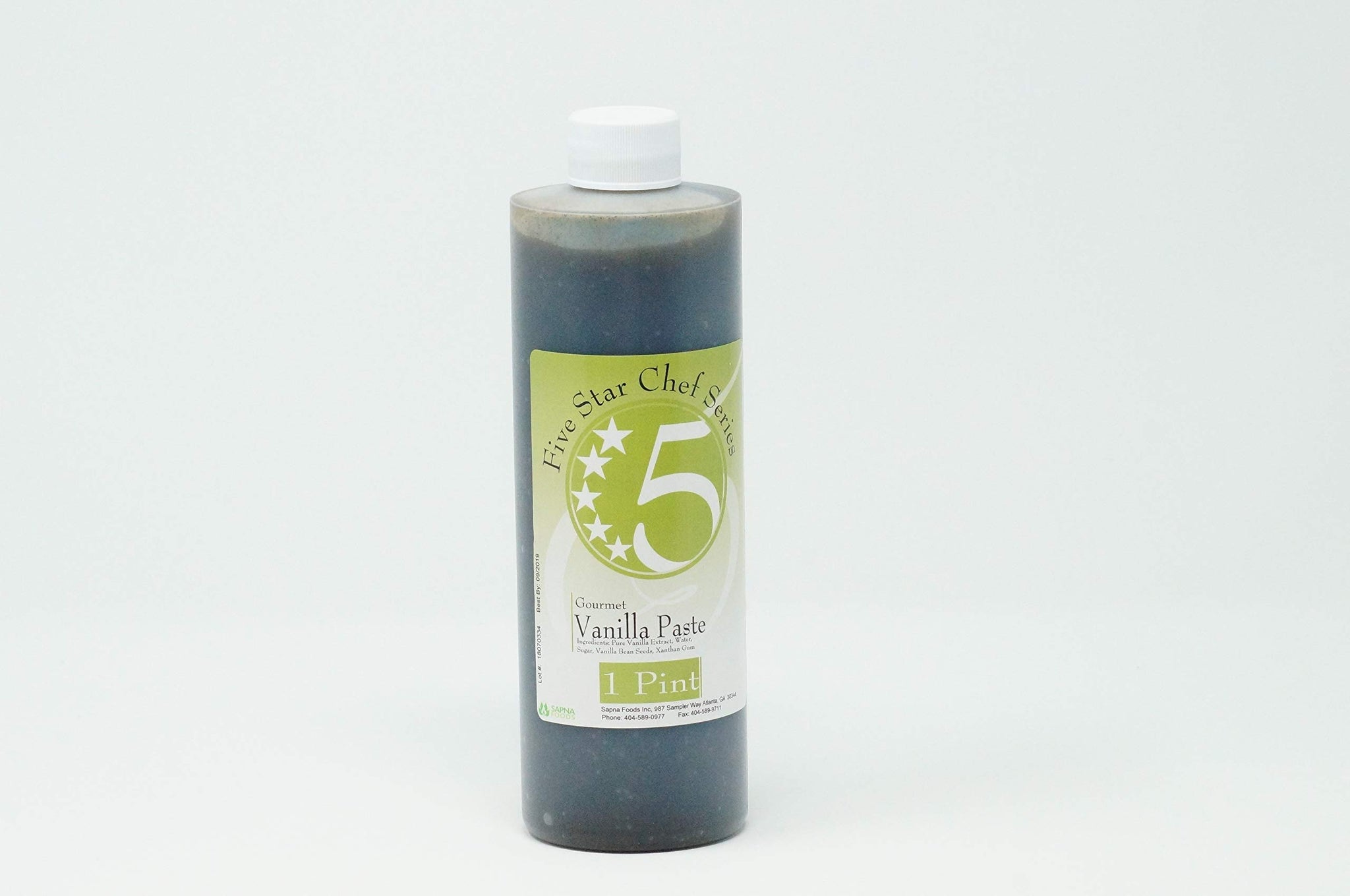 Five Star Chef Vanilla Paste, Vanilla, 16 fl. oz.