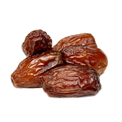 Harveast Organic Medjool Dates - California Grown Jumbo Dates, Naturally Sweet, Healthy Snacking, Caramel Flavor, Pesticide, Free No Sugar Added