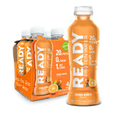 Ready® Clear Protein Water - 20g Whey Protein Isolate, Zero Sugar, Low-Calorie Sports Drink for Hydration & Recovery - Electrolytes, Essential Amino