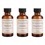 Roses Natural Plant-Based Mop Soap Scent Discovery Set - Mini Scents (2 fl oz Each) - No-Residue, Streak-Free Floor Cleaner Concentrate for Sealed