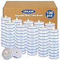 100 Count Toilet Wand Refills for Clorox Toilet Wand - Upgrade 3-Layer Thickened Toilet Brush, Replacement Heads for Clorox Toilet Wand Refills, 5X