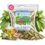 Hojas de Guayaba Herbal Tea - 4 oz (113 g) - 100% Natural Wildcrafted Guava Leaf Loose Leaf Tea - Caffeine-Free, Vegan, Non-GMO, Gluten-Free