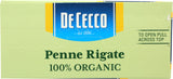 De Cecco Pasta Organic Penne Rigate, 12 Ounce (Pack of 1) (2409474041)