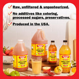 Bragg Organic Apple Cider Vinegar with the Mother - 1 gal (128 fl oz) - Raw and Unfiltered