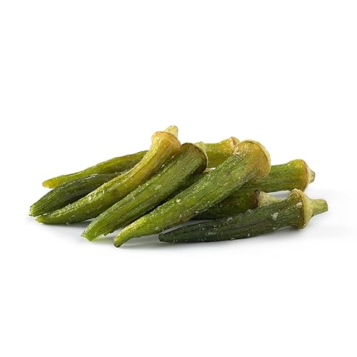 NUTS U.S. - Okra Chips | Sea-Salted | No Color Added and No Sugar Added | Natural | Delicious And Healthy, Bulk Chips!!! (Okra Chips, 2 LBS)