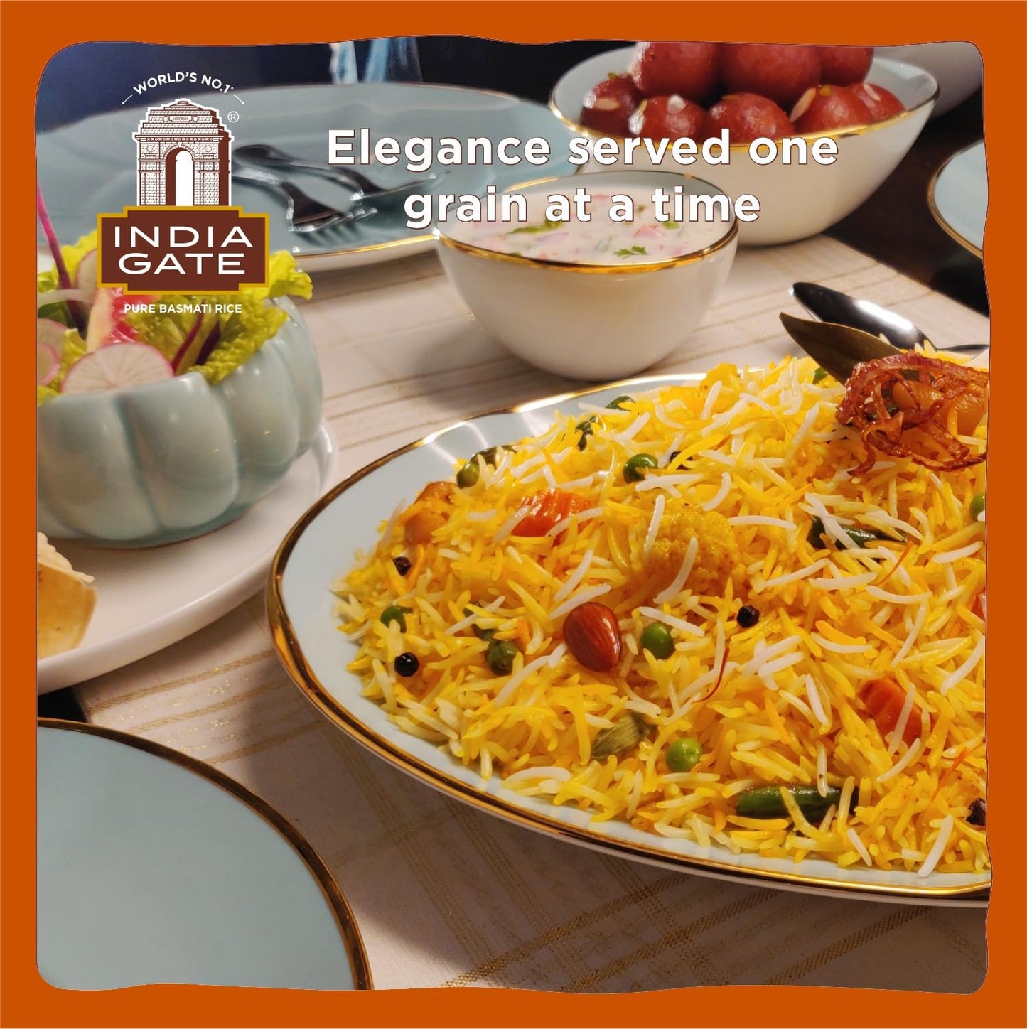India Gate - Parboiled Basmati Rice - Golden Sella, 10 Pound Bag