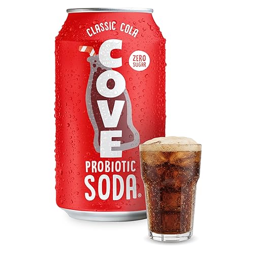 Cove Soda Classic Cola Flavor - Probiotic Soda
