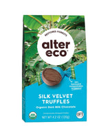 Alter Eco | Silk Velvet Truffles | 39% Pure Dark Cocoa, Fair Trade, Organic, Non-GMO, Gluten Free Dark Chocolate Truffles | 80 Truffles