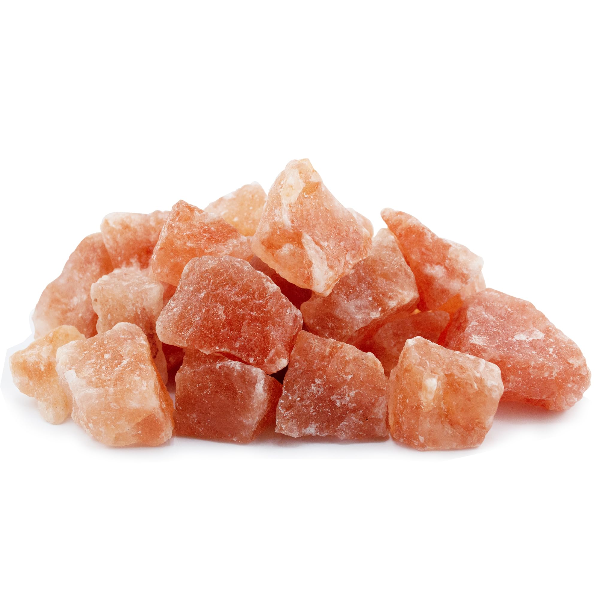 POHS Himalayan Pink Salt Chunks 11 Lbs Bag 100% Authentic Pure Natural Rock Salt Crystals, Extra Large1 .5 to 2.5 Inches chunks of rock himalayan