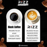 Rizz Mushroom Coffee, 6 Adaptogenic Mushrooms and MCT Oil, Instant Coffee for Better Energy