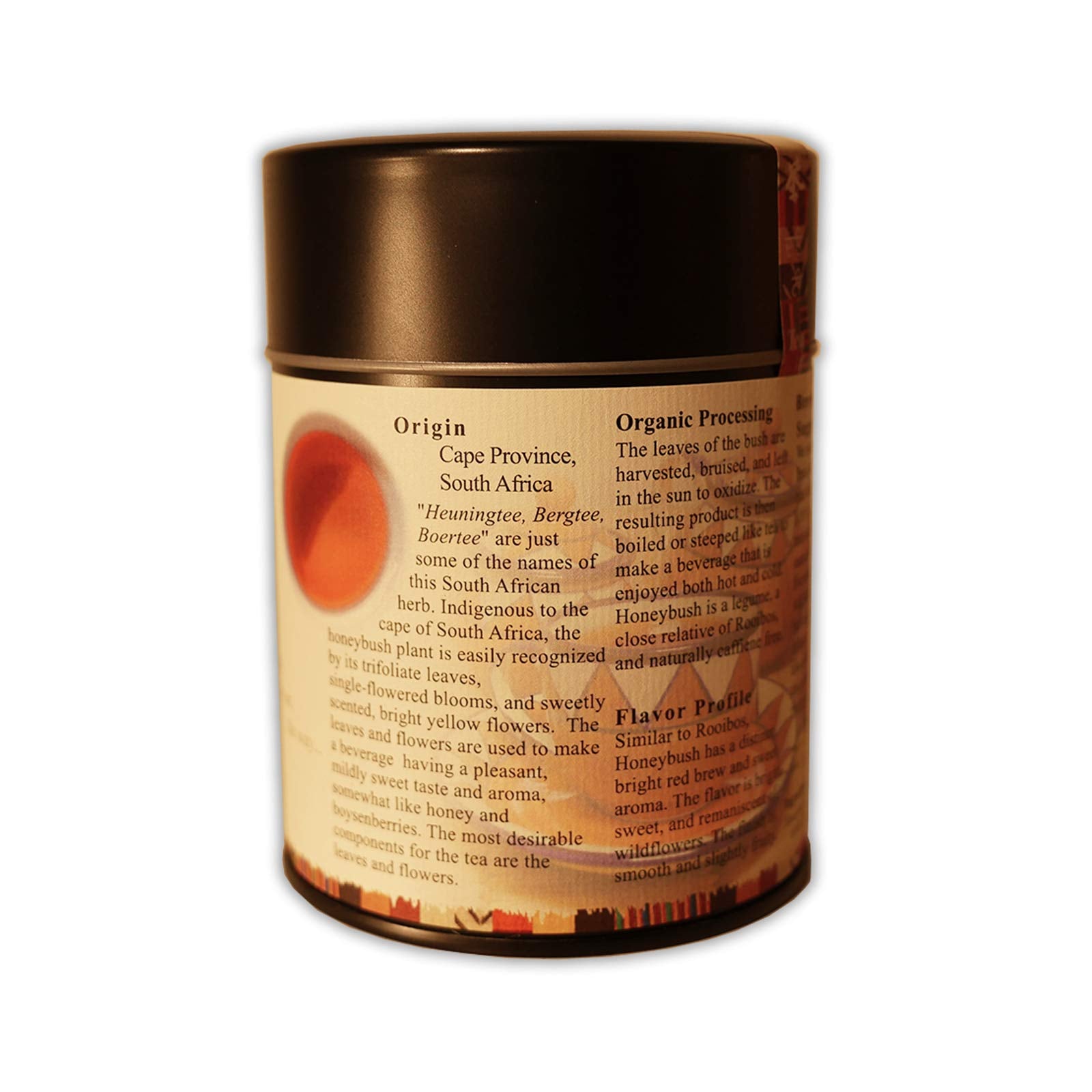 The Tao Of Tea African Red Tea Honeybush, 100% Organic, 4-Ounce Tins (Pack of 3)
