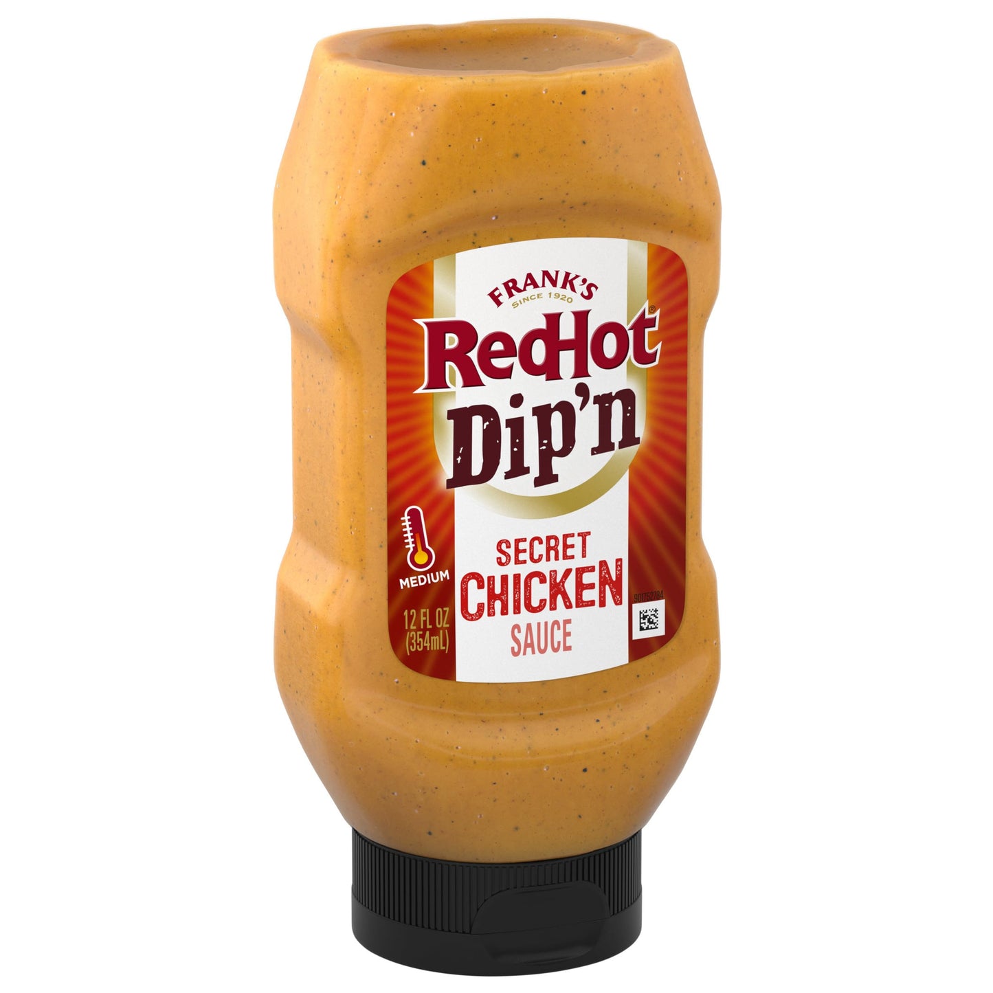 Frank's RedHot Dipping Sauce, Secret Chicken, Creamy, Tangy, Smoky Flavor, No Mess, For Chicken Tenders, French Fries, Sandwich Spread, and More, 12