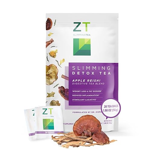 Dr. Zisman ZT Wellness Tea - Apple Reishi Herbal Blend - Refreshing Tea for Daily Balance (28 Bags), Crafted for a Vibrant Lifestyle