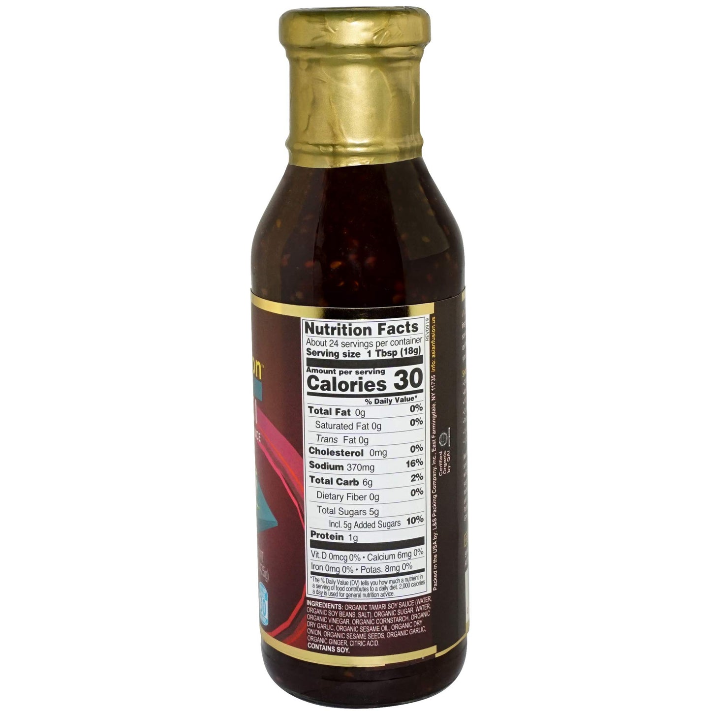 Asian Fusion Sesame Teriyaki Sauce, 15 Ounce