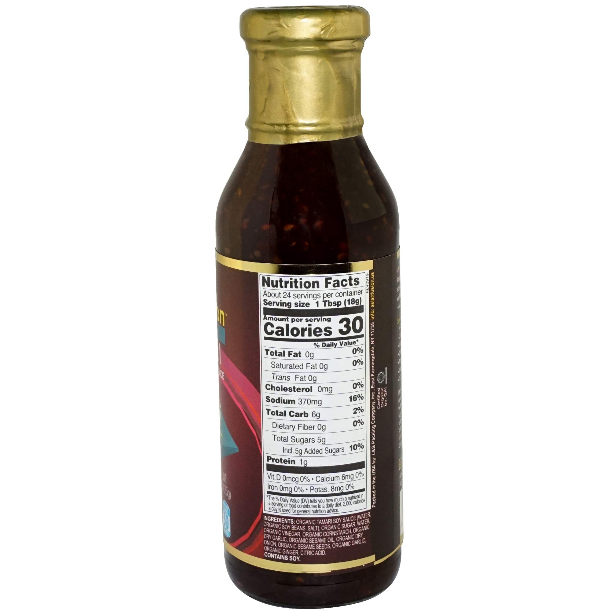 Asian Fusion Sesame Teriyaki Sauce, 15 Ounce
