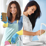 Graham & Ash Co 6 Pack Biodegradable Natural Sponges - with Coconut Scrubber for Kitchen, Surfaces, Non Abrasive