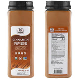 52USA Organic Cinnamon Powder,1 lb (16oz),Pure Ground Cinnamon, 100% Certified,Premium Quality Spice-Great for Baking,Cooking and Drinks,Additive