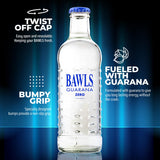 BAWLS Guarana Zero, BAWLS Guarana Drink, Guarana Soda, Guarana Fueled Soda for Energy, High Energy Caffeinated Drink, 10oz 12 Pack Glass Bottles