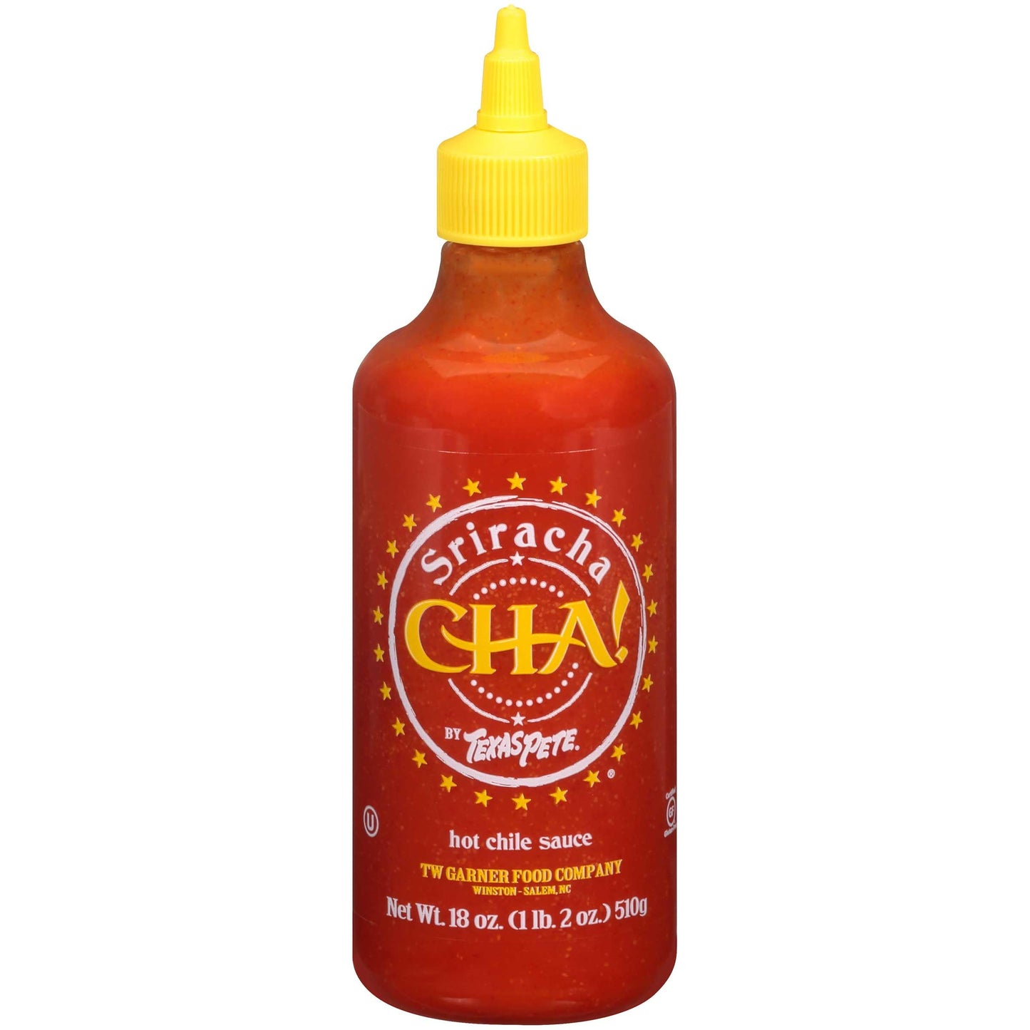 Texas Pete Cha Sriracha Sauce, 18 Ounce - 12 per case.