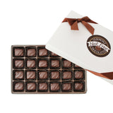 Vermont Nut Free Chocolates Boxed Chocolate Caramels (Dark Chocolate) 24-Piece, Nut-Free, Egg-Free, Kosher